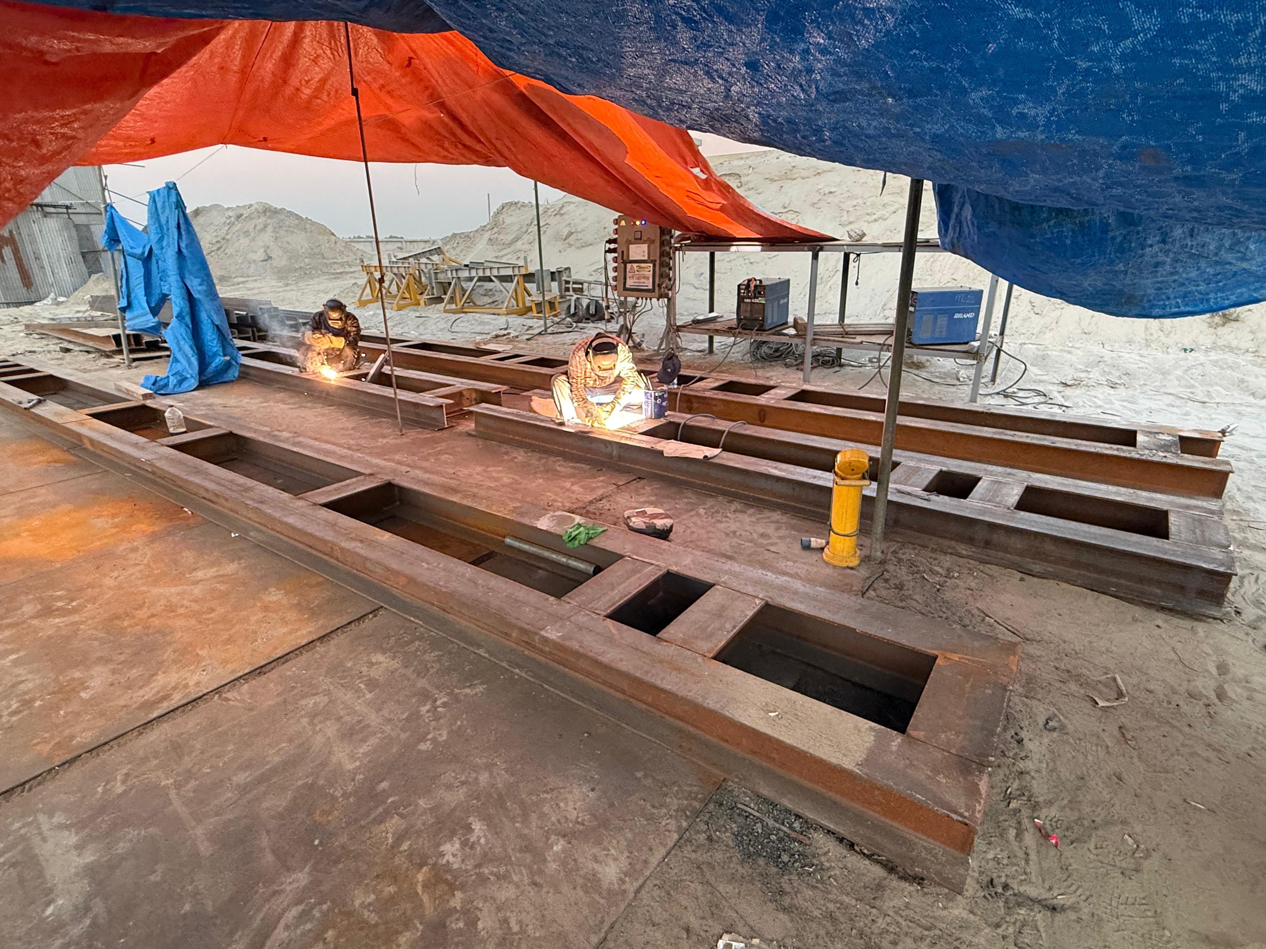 Skid Fabrication work on 100 MMSCFD TBS,PL & HDD at CEZL on EPC